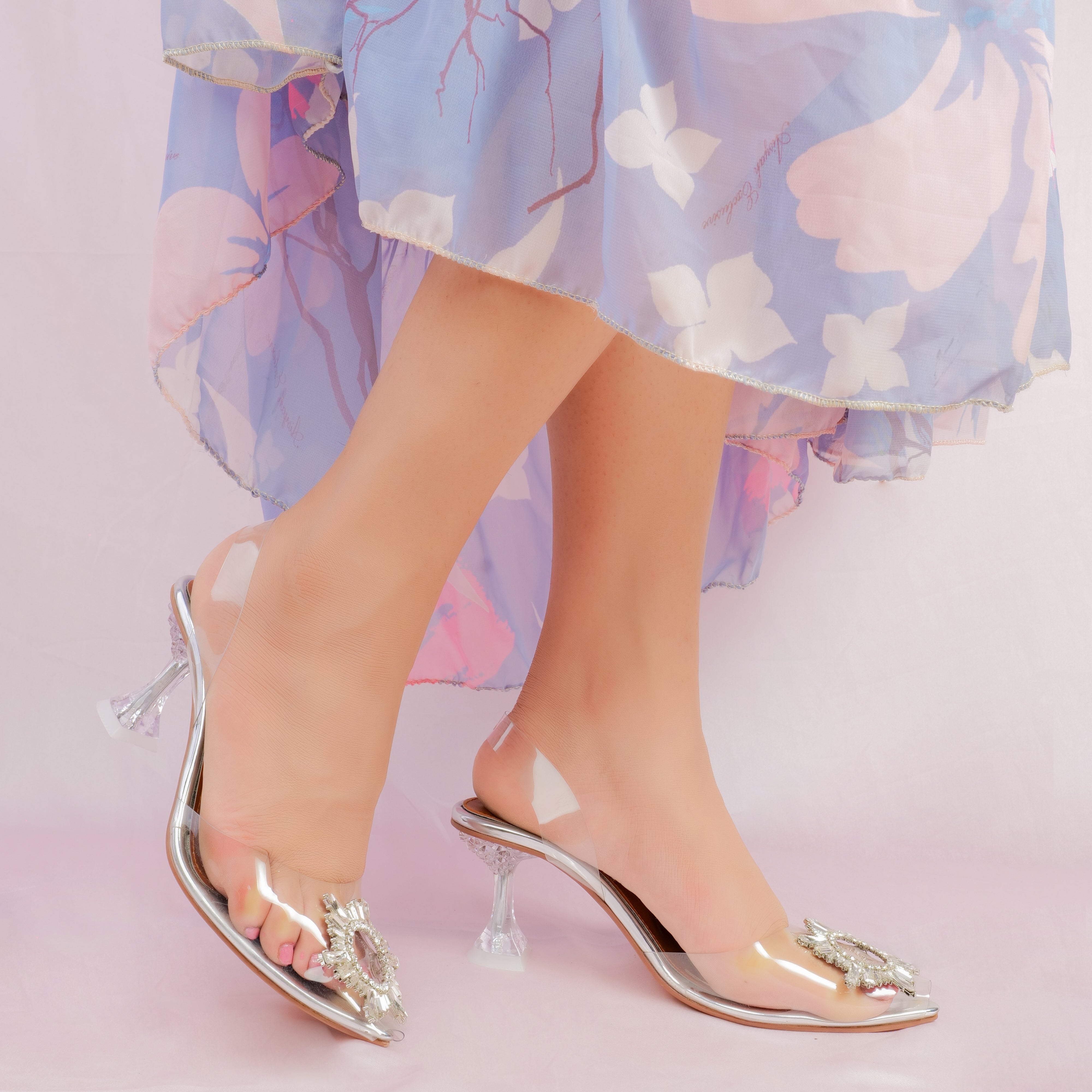 Transparent 2025 heels online